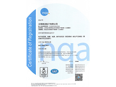 ISO 14001（變壓器 離(lí)子）